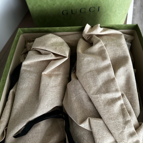 Gucci double G WOMEN'S PLATFORM SLIDE SANDAL. Size 38 (US 8). NEW - Picture 6 of 12